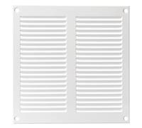 200x200mm Blanc Métal Grille de Ventilation - Grille D'aération avec Moustiquaire
