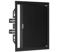 200x200mm Porte d'Inspection en Métal - Clapet de Révision - Porte de Accès - Trappe d'Inspection - Acier Galvanisé Anthracite