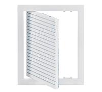 200x250mm Grille D'aération avec Filtre - Porte de Accès en Plastique ABS