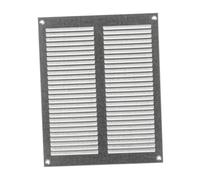 200x250mm Grille de Ventilation avec Moustiquaire - Grilles d'aération en Métal - Acier Galvanisé