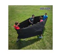(200x75CM, black) Elastic Training Band Trust Building Games Team Building Activityhigh Elasticity Large Compression Stretchy Sensory Loop