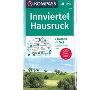 201 innviertel hausruckwald - Échelle 1:50 000 - Collectif - Kompass Karten - Atlas / carte