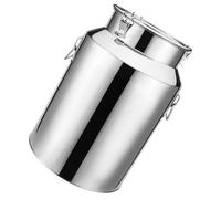 201 Pot a Lait INOX Bidon De Transport De Lait De Ferme Bidon De Baratte À Lait Pot Seau À Vin Baril Seau À Eau Huile Réservoir À Thé KK,Nofaucet-48L