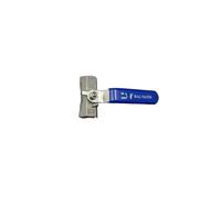 201 Stainless Steel Reducer Port 1-Piece Ball Valve DN10 3/8" BSPP Female Water Gas Oil 16 Bar 0-80 C