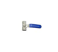 201 Stainless Steel Reducer Port 1-Piece Ball Valve DN8 1/4" BSPP Female Water Gas Oil 16 Bar 0-80 C