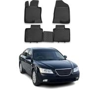 2010-2015 Hyundai Sonata VI Fußmatten TPE Schwarz 4 tlg