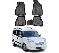 2010-2018 Tapis de sol Opel Combo TPE noir 4 pièces