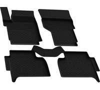2010-2020 Tapis de sol VW Amarok caoutchouc noir 5 pcs