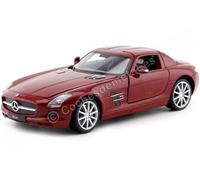 2010 Mercedes-Benz SLS AMG Gullwing (C197) Rojo 1:24 Welly 24025