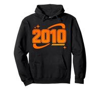 2010 Retro Vintage Bold Bright Design Fun 80s 90s Nostalgie Sweat à Capuche