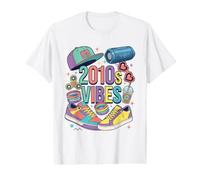 2010's Vibes Vintage Vingt-dix rétro années 2010 T-Shirt Graphique avec Valeur