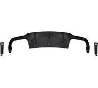 2011-2014 Mercedes Classe C W204 Aileron arrière Lèvre de pare-chocs Splitter noir 3pcs