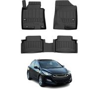 2011-2017 Hyundai i30 Tapis de sol TPE noir 3 pcs