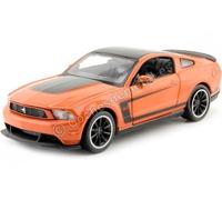 2011 Ford Mustang Boss 302 Orange 1:24 Maisto 31269