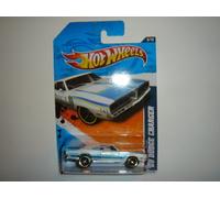 2011 Hot Wheels '69 Dodge Charger White #166/244