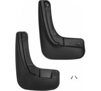 2012-2021 Skoda Rapid Bavettes anti-éclaboussures Arrière Noir Caoutchouc 2x