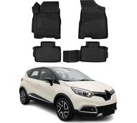 2013-2019 Renault Captur Tapis de sol TPE noir 4 pièces