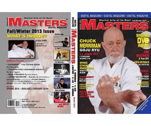 2013 Fall-winter Issue of Martial Arts Masters Magazine Dvd/cd Set