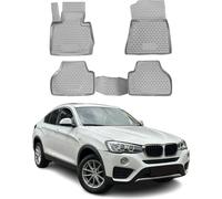2014-2018 BMW X4 F26 Tapis de sol TPE Gris 4 pièces