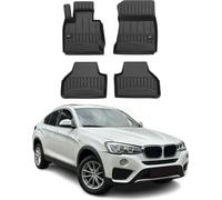 2014-2018 BMW X4 F26 Tapis de sol TPE noir 4 pièces