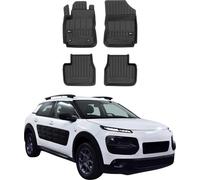 2014-2018 Citroen C4 Cactus Tapis de sol TPE noir 4 pièces