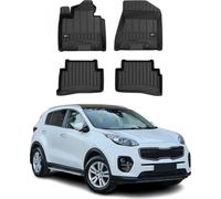 2014-2018 Kia Sportage Tapis de sol TPE noir 4 pièces