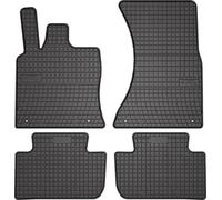2014-2018 Porsche Macan Tapis de sol en caoutchouc noir 4 pièces