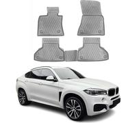 2014-2019 BMW X6 F16 F86 Tapis de sol TPE Gris 4 pièces