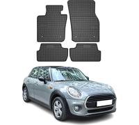 2014-2020 Mini Cooper S F55 Tapis de sol en caoutchouc noir 4 pièces