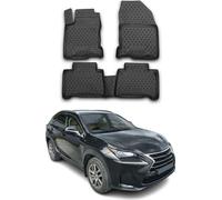 2014-2021 Tapis de sol Lexus NX TPE noir 4 pcs