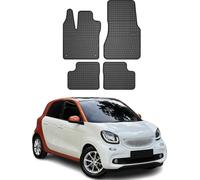 2014-2025 Renault Twingo Tapis TPE Noir 4 pcs