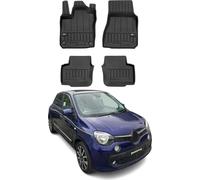 2014-2025 Renault Twingo Tapis TPE Noir 4 pcs