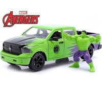 Marvel Avengers Hulk Figurine Et 2014 RAM 1500 1:24 Scale Jada 99726 253225029