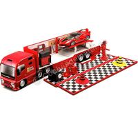2014 Ferrari Truck Ferrari + Ferrari FXX-K Équipe et accessoires 1:43 Bburago 18