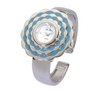 2014.Jewelyr.Luxe Montre Jean Patrick Bracelet Rigide Clip Fleur Acier 316 L Inoxydable