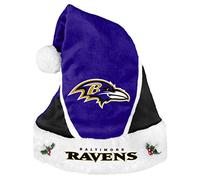 2014 NFL Football Team Logo Colorblock Chapeau de Père Noël - Pick Team, Baltimore Ravens