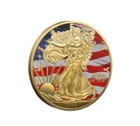2014 Statue of Liberty Keepsake: 3D Relief Rainbow Print, Mini-Monument You Can Hold, Pocket-Perfect 40 mm