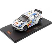 2014 Volkwagen Polo R WRC Nº2 Latvala/Anttila Rally de Catalogne 1:24 IXO Models