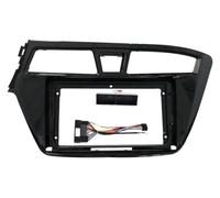 2015-2017 Front Panel Frame for hyundai I20 | 9 Inch Car Android for dash Fitting Kit 2 Din CD DVD In-Dash Mounting Frames(Frame-Cable L)