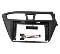 2015-2017 Front Panel Frame for hyundai I20 | 9 Inch Car Android for dash Fitting Kit 2 Din CD DVD In-Dash Mounting Frames(Frame-Cable R)