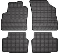 2015-2021 Tapis de sol en caoutchouc noir pour Opel Astra K, 4 pièces
