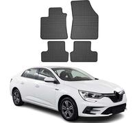 2015-2025 Renault Megane Tapis caoutchouc noir 4 pièces