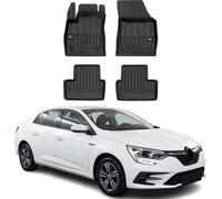 2015-2025 Renault Megane Tapis de sol TPE noir 4 pièces