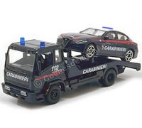 2015 Camion Grue Assistance Routière Carabinieri + Alfa Romeo Giulia Bleu Foncé
