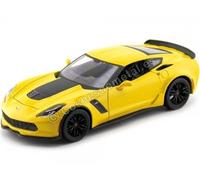 2015 Chevrolet Corvette C7 Z06 Jaune Métallisé 1:24 Maisto 31133