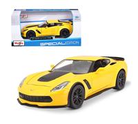 Maisto Véhicule Chevrolet Corvette Z06 2015 Échelle 1/24 Jaune