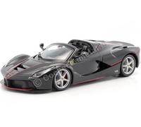 2015 Ferrari F70 LaFerrari Aperta Noir 1:24 Bburago 18-26022