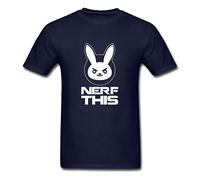 2016 Incomparable Overwatch Nerf This Homme Tee Shirt Large