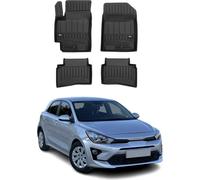 2017-2024 Kia Rio HB Tapis de sol TPE noir 4 pièces