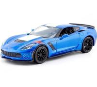 Voiture Maisto Corvette Grand Sport 2017 1:24 Bleu Bleu
